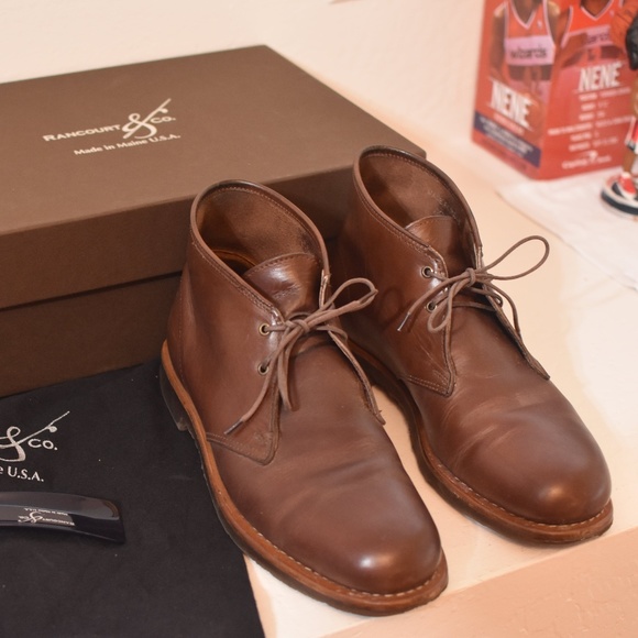 goodyear welted chukka boots